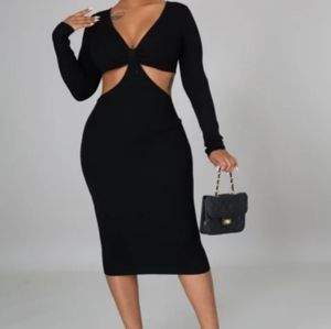 Mid Drift Fall Dress